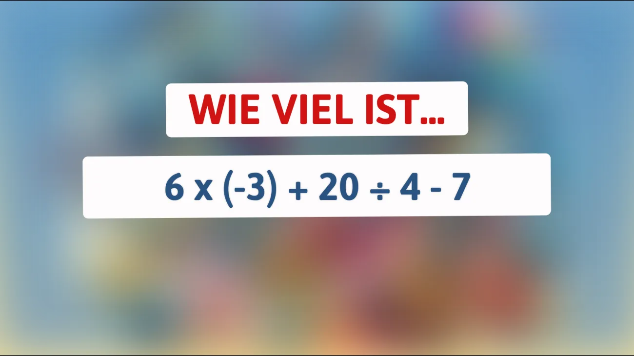 Nur die cleversten Köpfe können dieses Mathe-Rätsel lösen: Kannst du es knacken?"