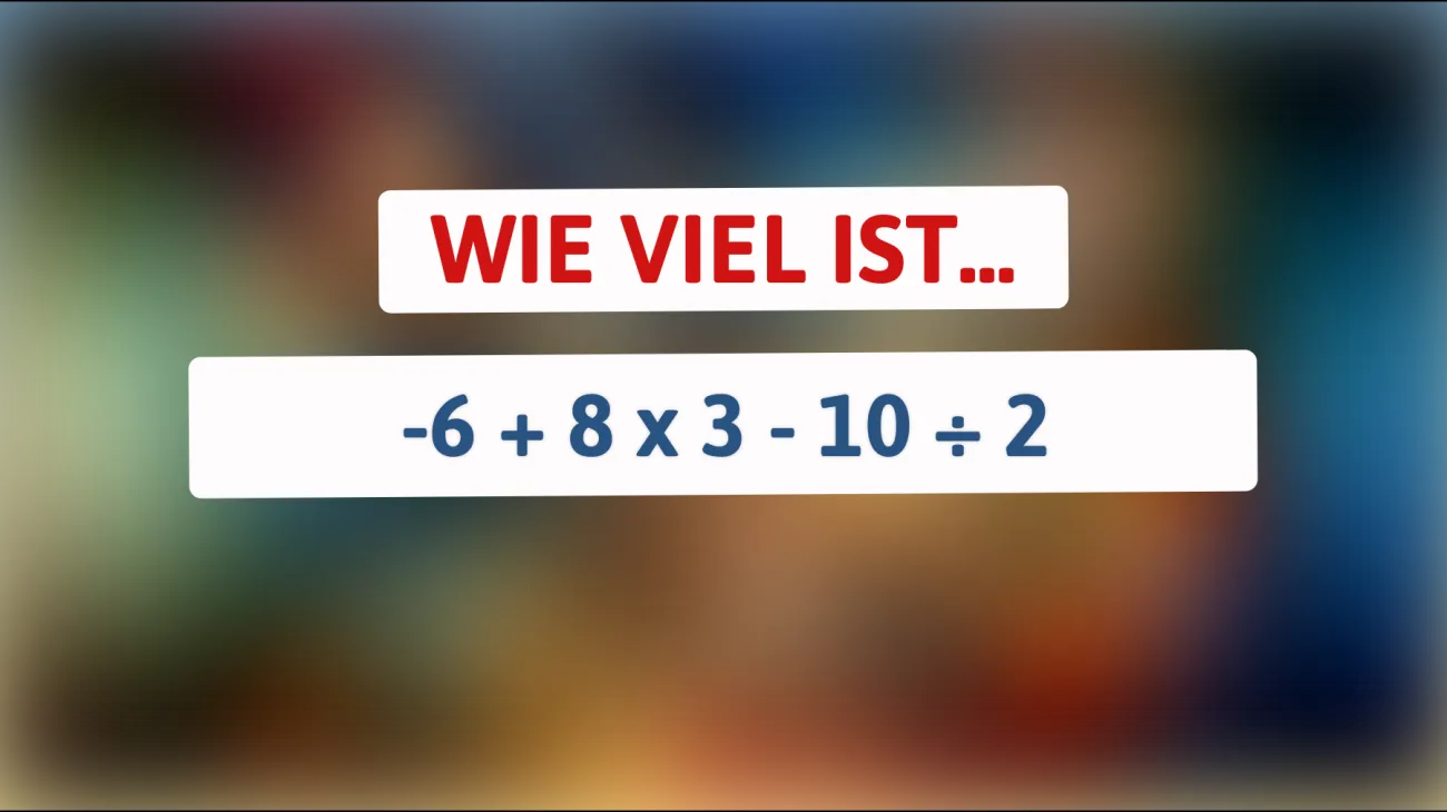 Nur für mathematische Genies: Kannst du das knifflige Rätsel lösen und die richtige Lösung für dieses Zahlen-Mysterium finden?"